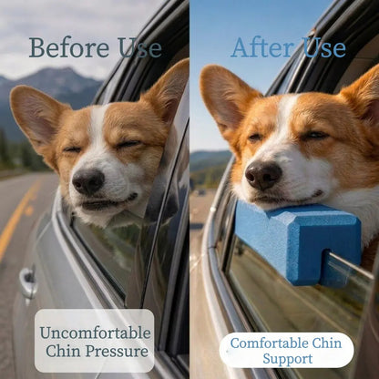 Universal Dog Car Window Chin Rest Cushion Soft Foam