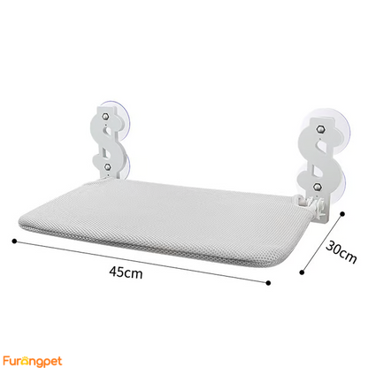 Furongpet™Foldable Cat Hammock Suction Cup Cat Hammock