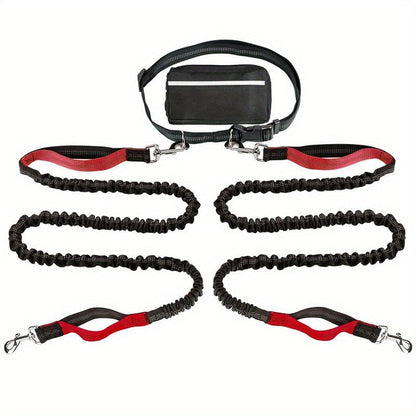 Furongpet™🐶Hands Free Dog Leash with Zipper Pouch