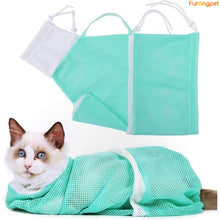 Cat Bathing Grooming Bag Set of 2