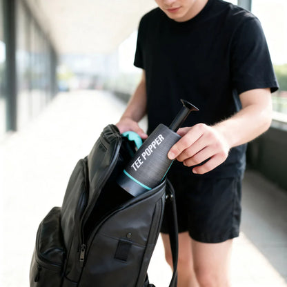 Portable Automatic Baseball Batting Training Tee Popper