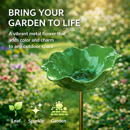 Furongpet™ Handmade Metal Flower Garden Stake Beautiful Outdoor Decor That Never Fades