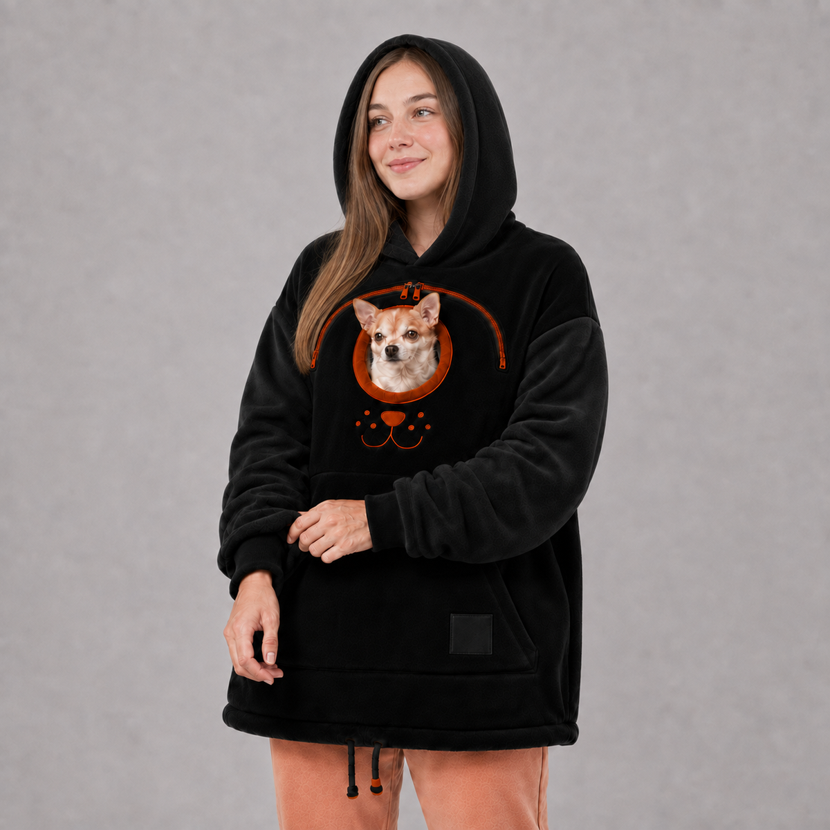 🐶Dog Tote Carier Hoodie