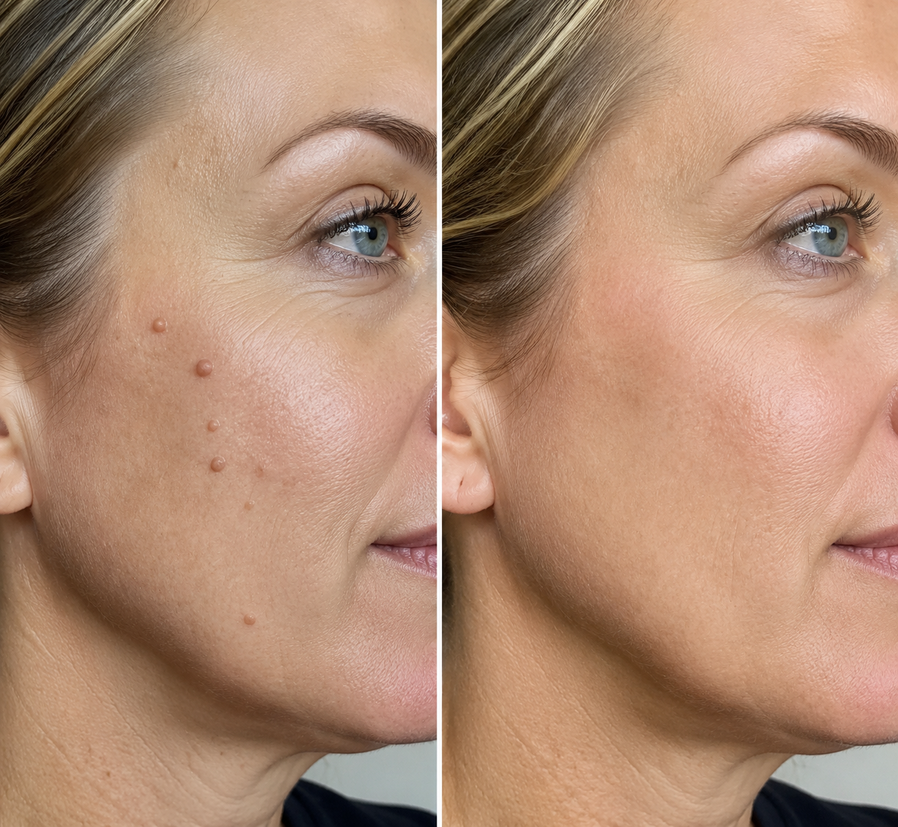 2-in-1 Microneedle Patch🧴 Clear Blemishes, Moles & Warts, Fade Scars, Invisible Face Body Use