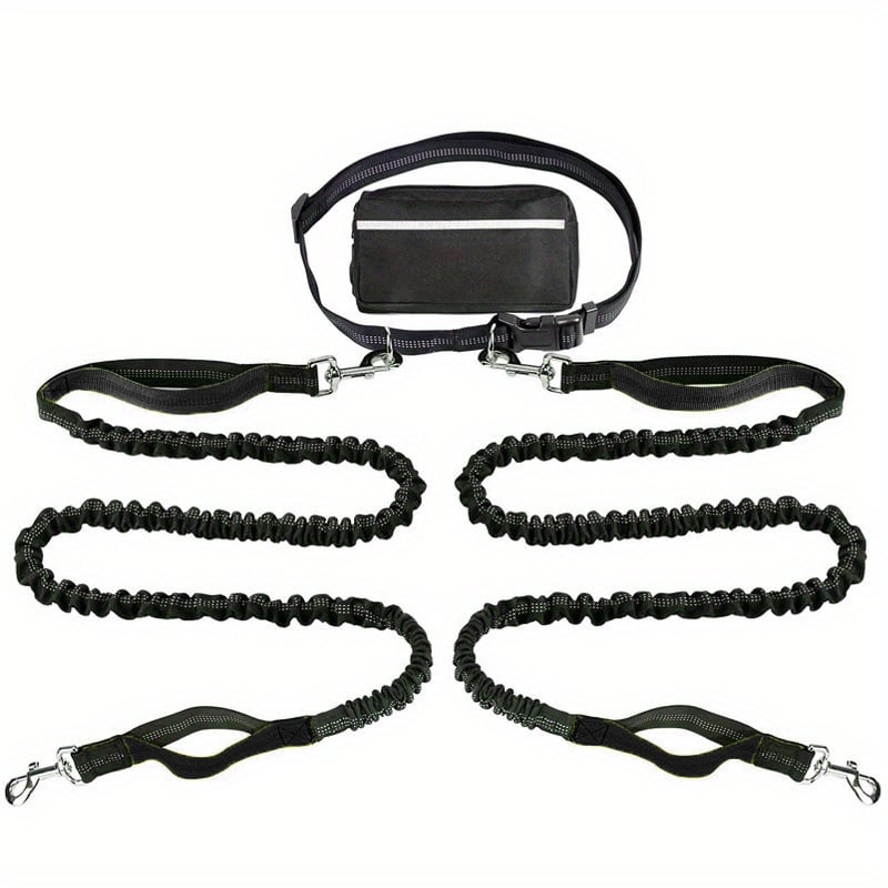Furongpet™🐶Hands Free Dog Leash with Zipper Pouch