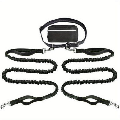 Furongpet™🐶Hands Free Dog Leash with Zipper Pouch