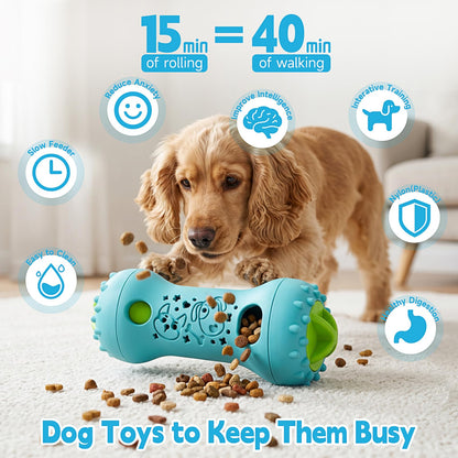 Interactive Dog Puzzle Treat Dispenser Toy