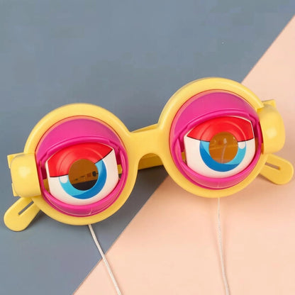 4 Pcs Crazy Eyes Glasses