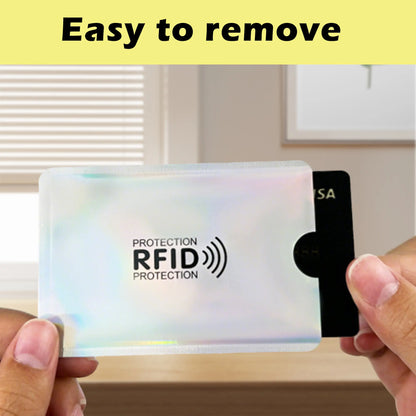 RFID Card Sleeves Block Electronic Theft