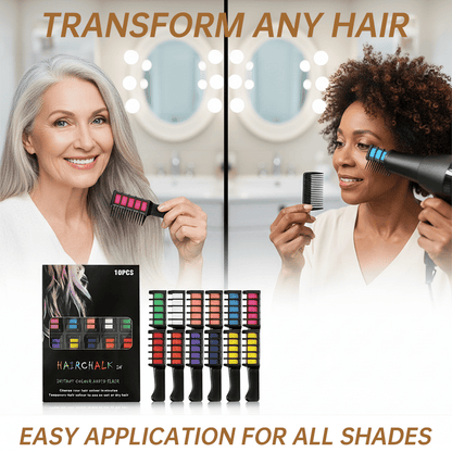 Ten-Color Hair Dye Comb for Home Use