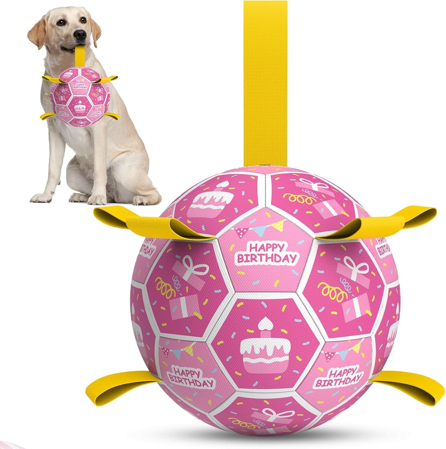 FurongPet™ Dog Soccer Ball Tug Toy