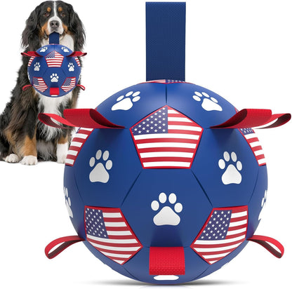 FurongPet™ Dog Soccer Ball Tug Toy