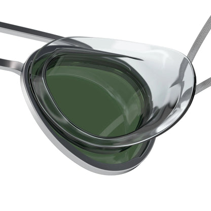 Retro Mirrored Swim Goggles With UV Protection