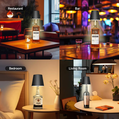 Wireless Touch Control LED Bottle Lamp