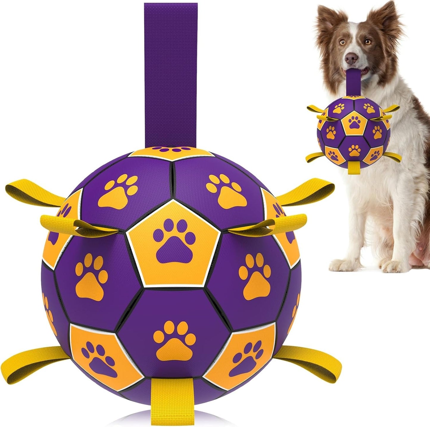 FurongPet™ Dog Soccer Ball Tug Toy
