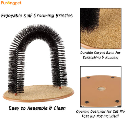 Furongpet™ Cat Self-Groomer Arch Brush