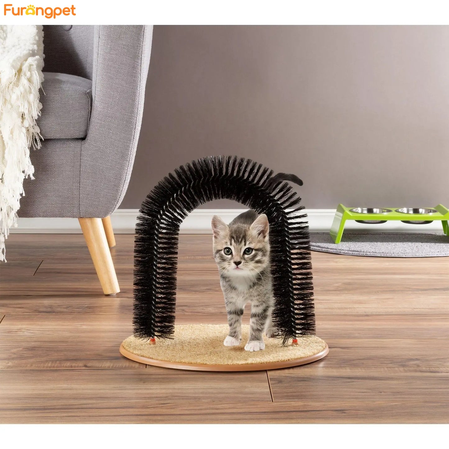 Furongpet™ Cat Self-Groomer Arch Brush