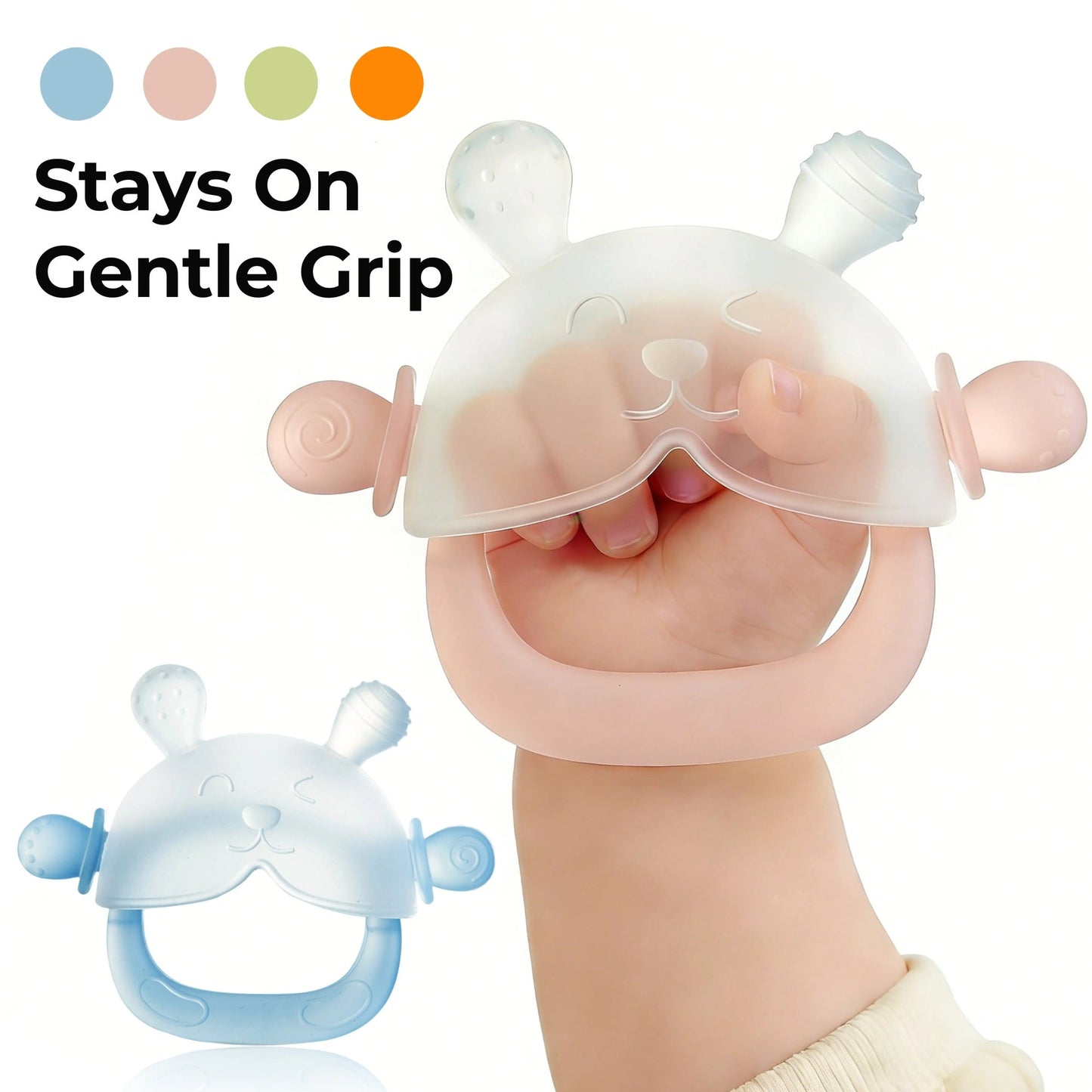 Bunny Teether Mitten – Safe, Fun, and Soothing for Babies
