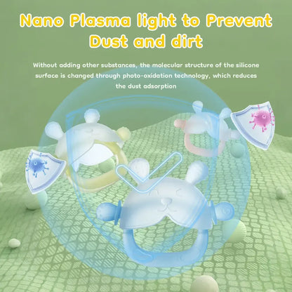 Bunny Teether Mitten – Safe, Fun, and Soothing for Babies