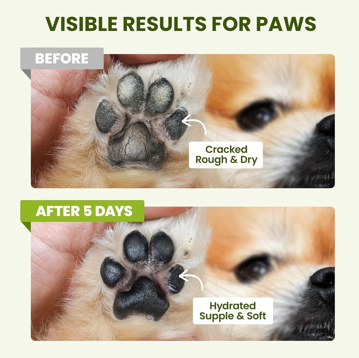 Furongpet™ Lick-Safe Paw & Nose Balm with Coconut Oil, 1.3 oz / 36 g