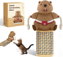 Furongpet™ Wall-Mounted Cat Scratching Pad with Toy Mouse