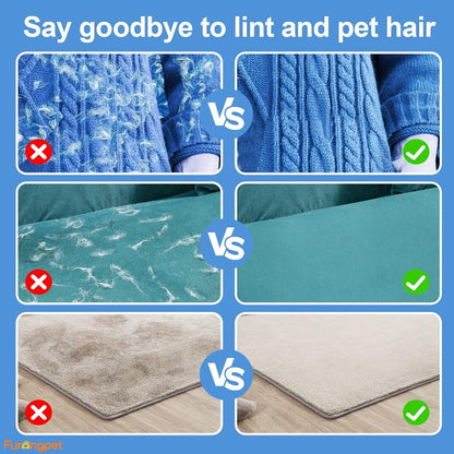 Furongpet™ Reusable Pet Hair Removal Gloves for Cats & Dogs