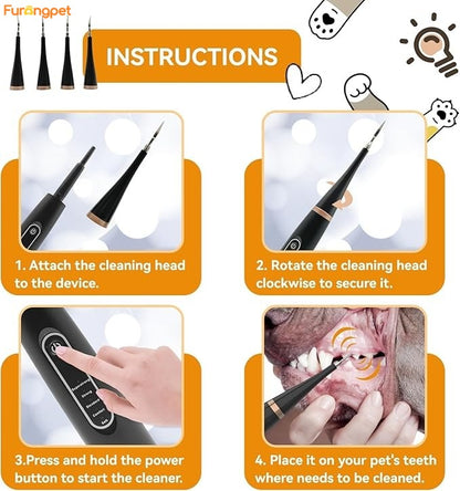 Furongpet™ Electric Pet Tooth Cleaner for Dogs & Cats