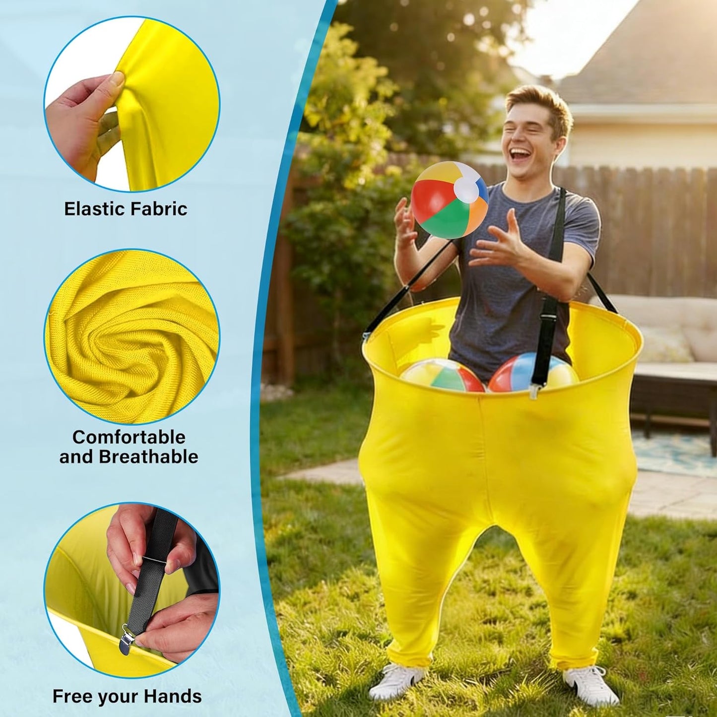 Granny Pants Yard Game - Funny Outdoor Field Day Games for Adults and Kids