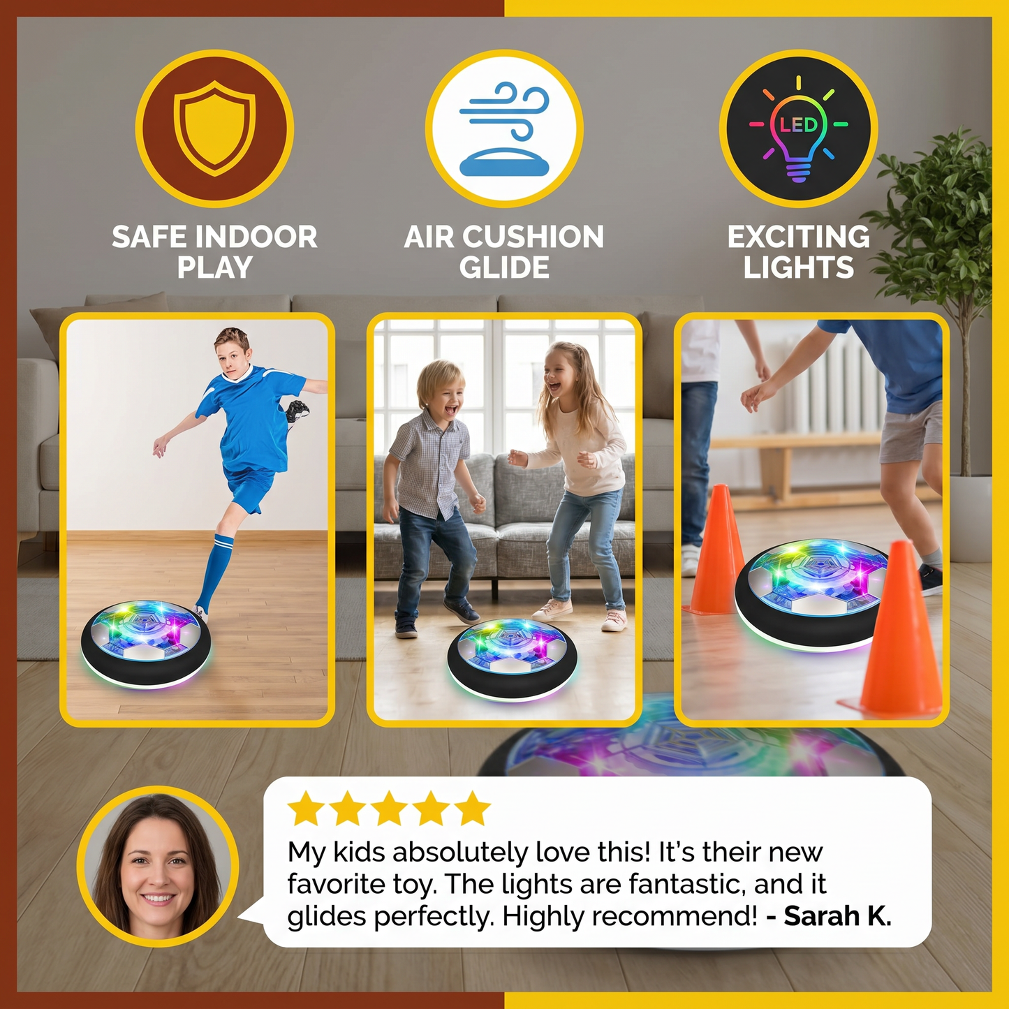 Air Hover Cushion Ball