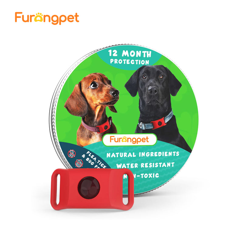 Natural Flea and Tick Collar 12 Months Waterproof Protection