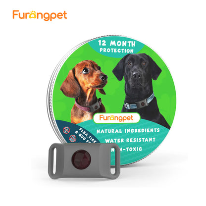 Natural Flea and Tick Collar 12 Months Waterproof Protection