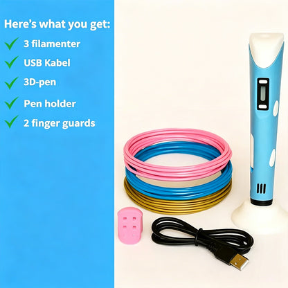 🖍️ Let Kids’ Creativity Run Wild with the Fun 3D Pen