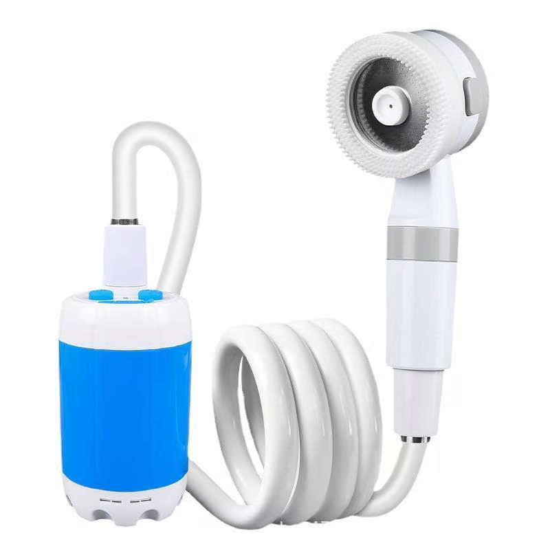 Camping Essentials – Portable Camping Shower with Water Pump