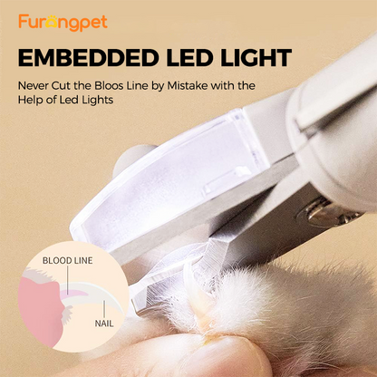 LED Pet Nail Clipper – Safe & Easy Nail Trimming