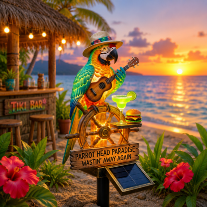 Solar Parrot Garden Decor Light, Ideal for Party Decoration
