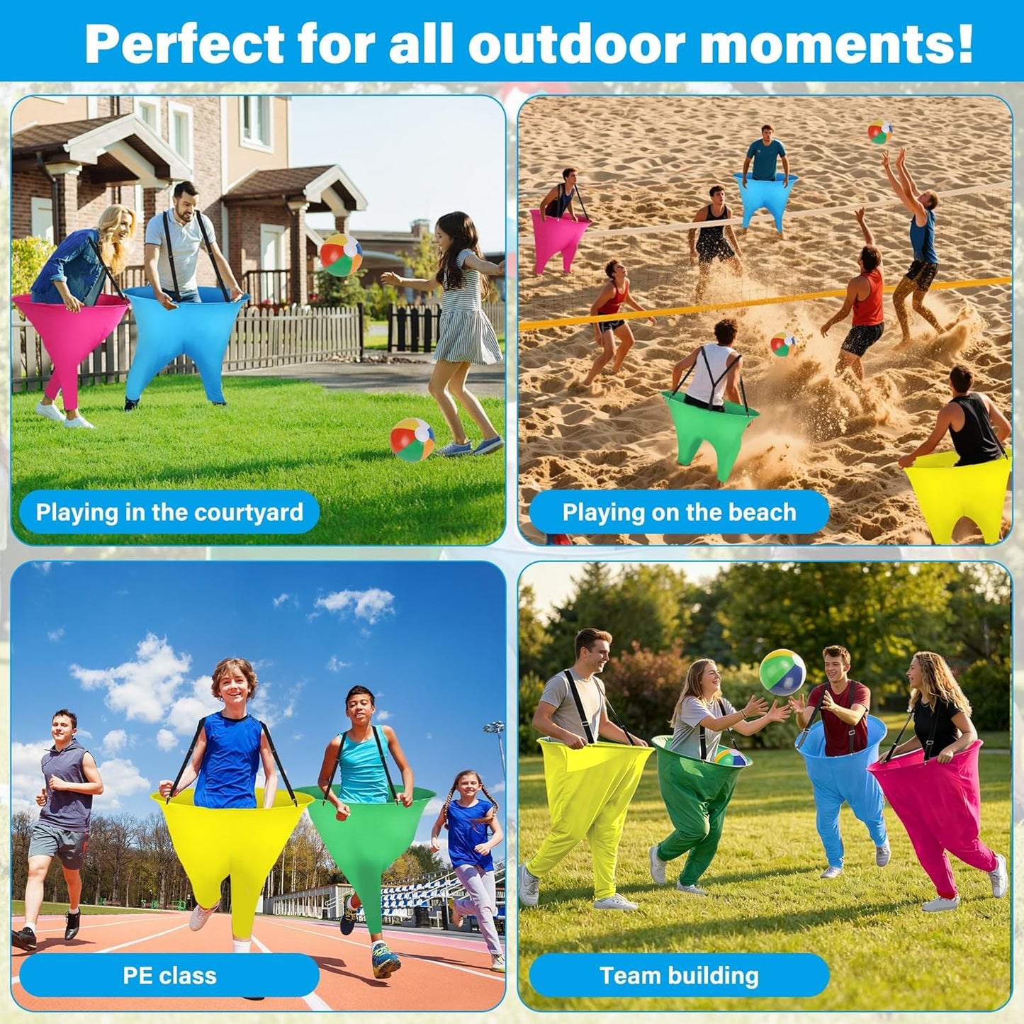 Granny Pants Yard Game - Funny Outdoor Field Day Games for Adults and Kids