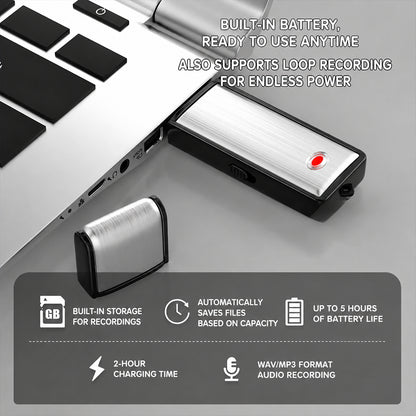 32GB USB Voice Recorder