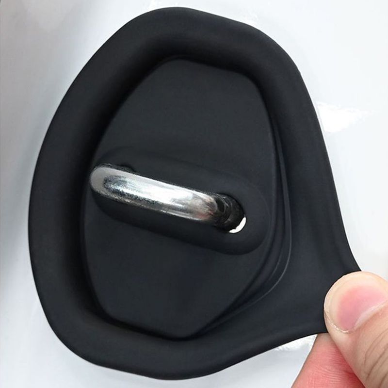 Car Door Lock Noise Reduction Silicone Cover