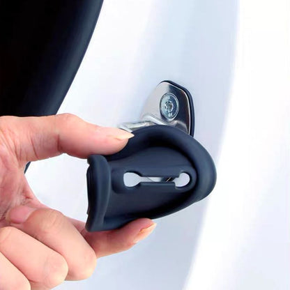 Car Door Lock Noise Reduction Silicone Cover