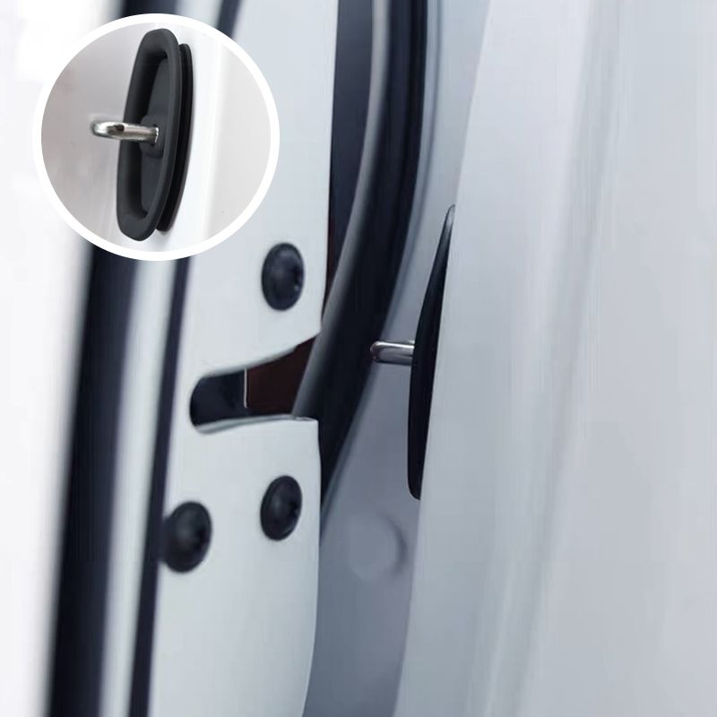 Car Door Lock Noise Reduction Silicone Cover
