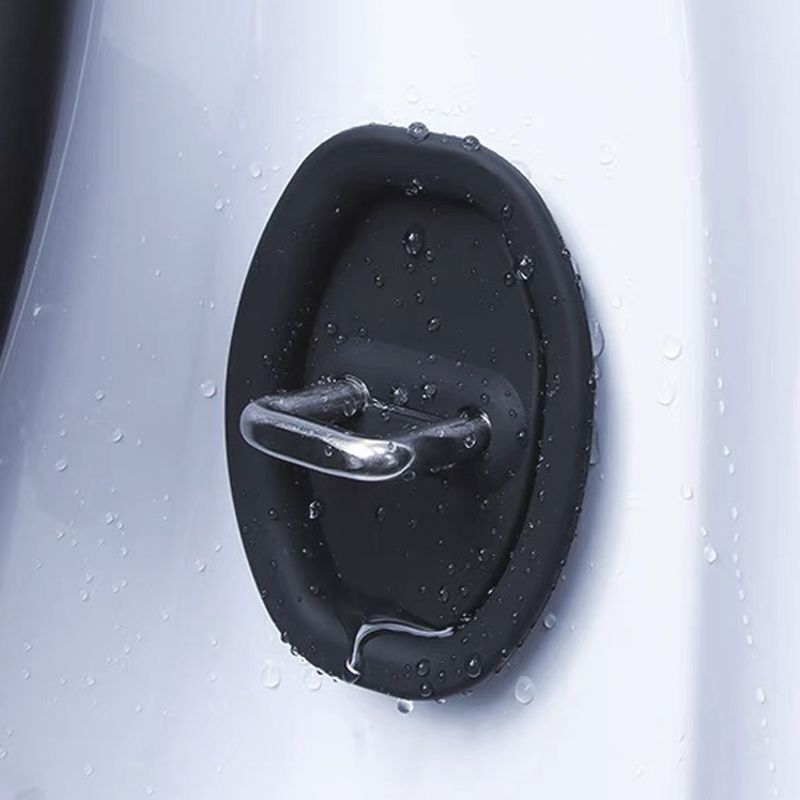 Car Door Lock Noise Reduction Silicone Cover