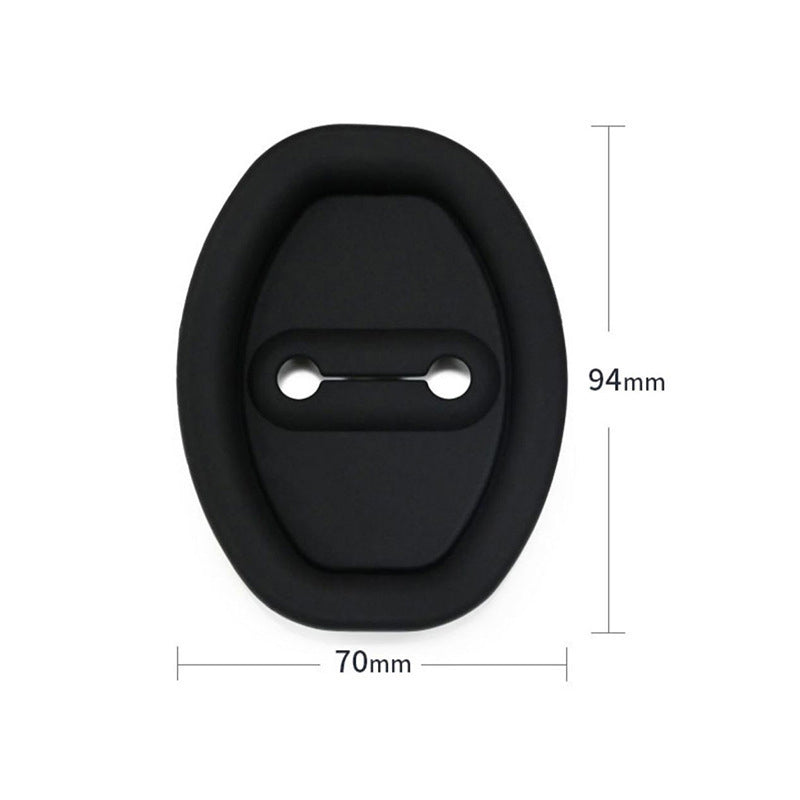 Car Door Lock Noise Reduction Silicone Cover