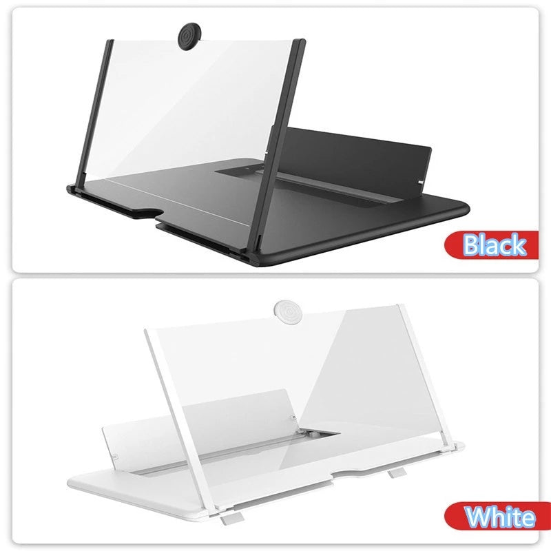 Foldable Phone Amplifier - Ultra-Slim Design with Built-in Charging Port for Clear, Powerful Sound