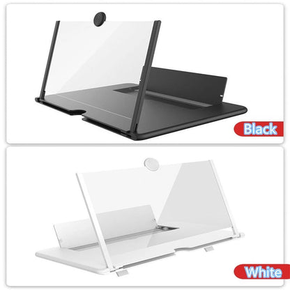 Foldable Phone Amplifier - Ultra-Slim Design with Built-in Charging Port for Clear, Powerful Sound