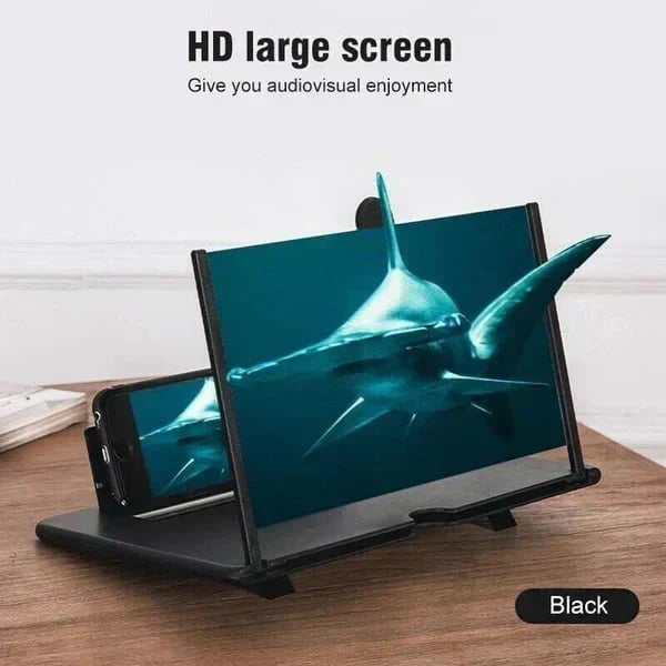 Foldable Phone Amplifier - Ultra-Slim Design with Built-in Charging Port for Clear, Powerful Sound
