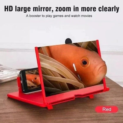 Foldable Phone Amplifier - Ultra-Slim Design with Built-in Charging Port for Clear, Powerful Sound