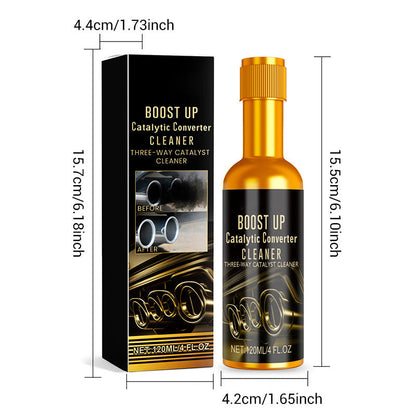 3-in-1 Catalytic Converter Cleaner, Boosts Performance & MPG
