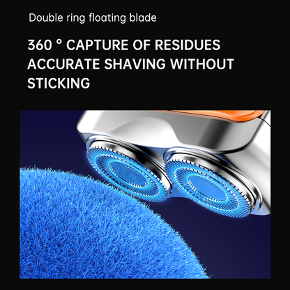 Portable Mini Electric Shaver, Magnetic Head Fast Charge