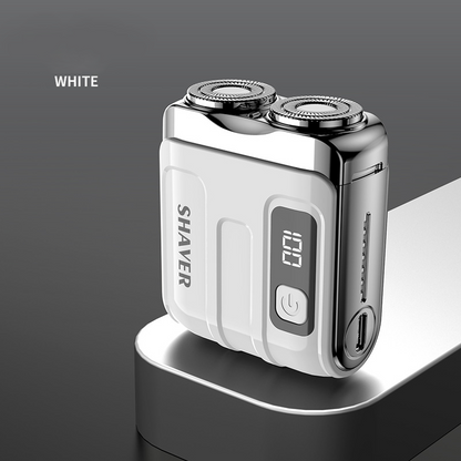 Portable Mini Electric Shaver, Magnetic Head Fast Charge