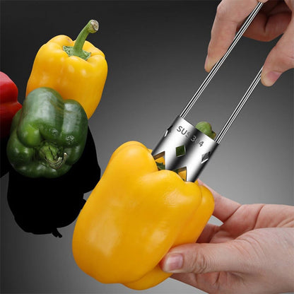 Stainless Steel Fruit Corer Tool – Sharp, Durable & Easy Core Removal